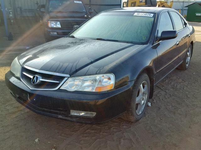 19UUA56683A049423 - 2003 ACURA 3.2TL BLACK photo 2