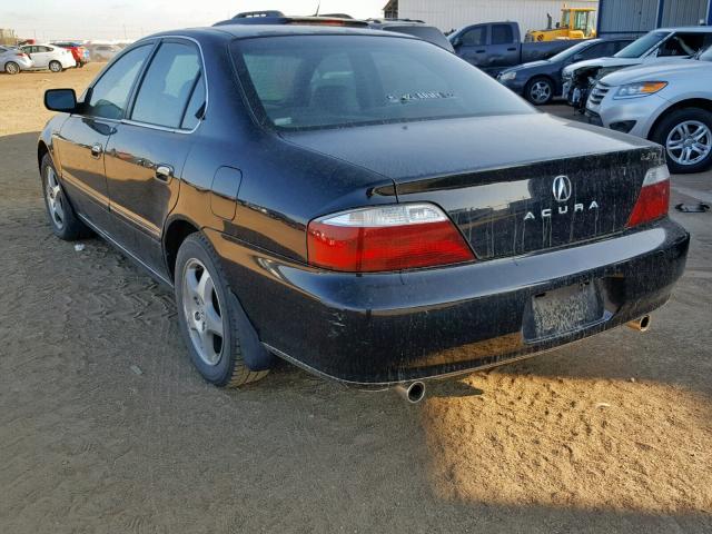 19UUA56683A049423 - 2003 ACURA 3.2TL BLACK photo 3