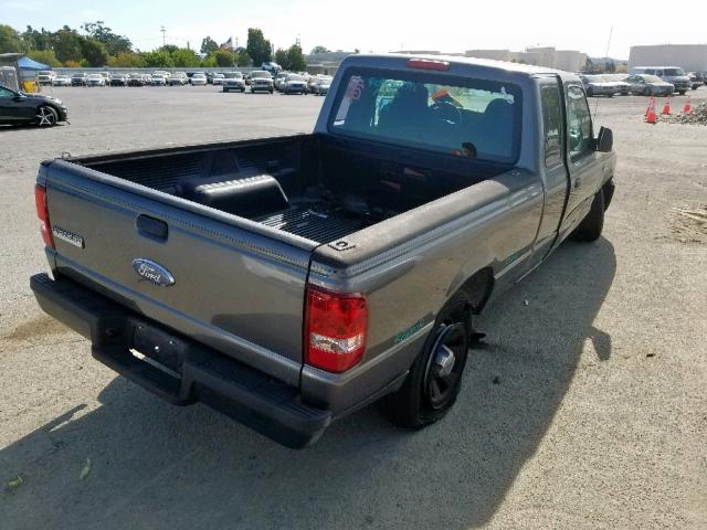 1FTYR14D07PA49079 - 2007 FORD RANGER SUP CHARCOAL photo 4