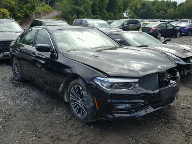 WBAJA7C51JWA72101 - 2018 BMW 530 XI BLACK photo 1