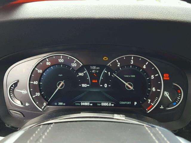 WBAJA7C51JWA72101 - 2018 BMW 530 XI BLACK photo 8