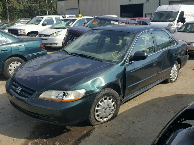 1HGCF86641A044828 - 2001 HONDA ACCORD VAL GREEN photo 2