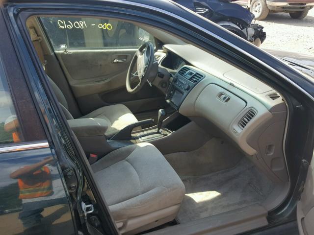 1HGCF86641A044828 - 2001 HONDA ACCORD VAL GREEN photo 5