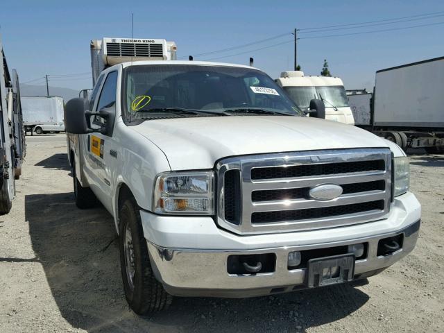 1FTWX30P76ED09674 - 2006 FORD F350 SRW S WHITE photo 1