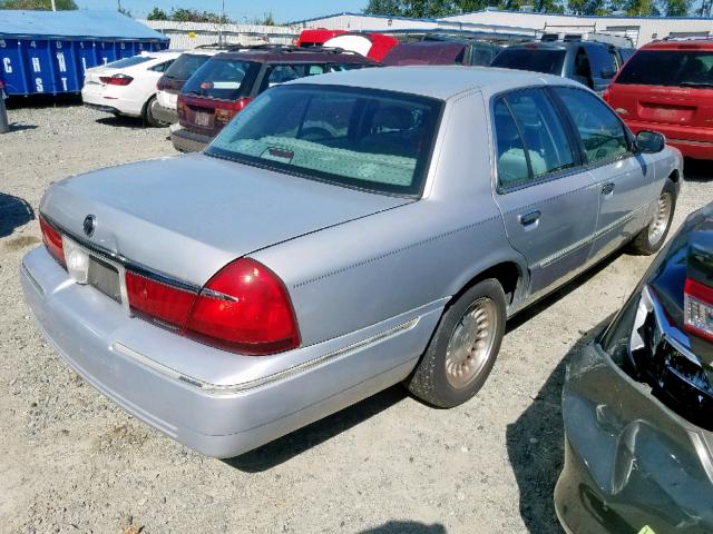 2MEFM75W62X647137 - 2002 MERCURY GRAND MARQ GRAY photo 4