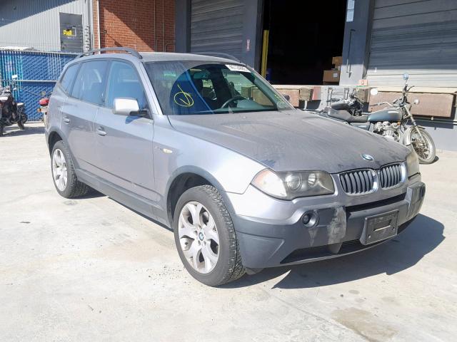 WBXPA93404WC34193 - 2004 BMW X3 3.0I GRAY photo 1