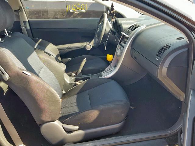 JTKDE3B78A0315895 - 2010 TOYOTA SCION TC შავი ფოტო 5