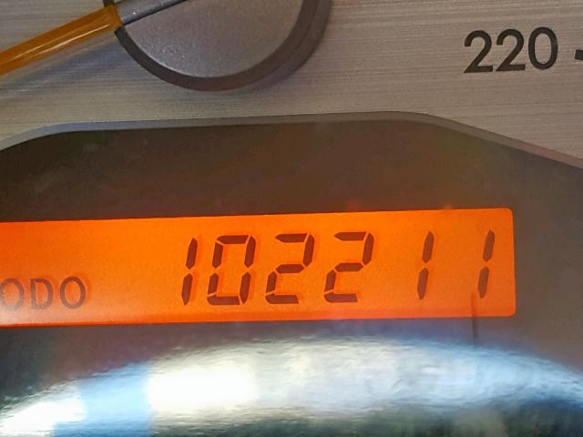 JTKDE3B78A0315895 - 2010 TOYOTA SCION TC შავი ფოტო 8