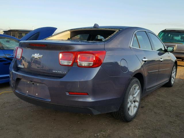 1G11C5SL1EF107264 - 2014 CHEVROLET MALIBU 1LT 蓝色 照片 4
