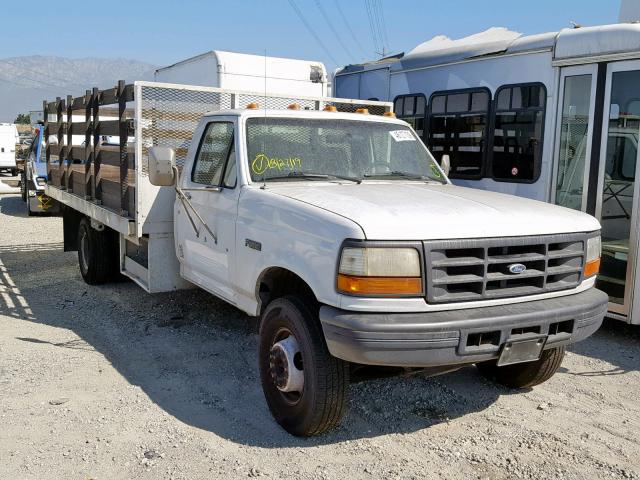 1FDLF47FXTEB64470 - 1996 FORD F SUPER DU WHITE photo 1