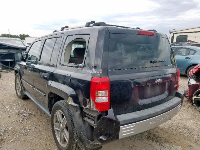 1J8FT48W97D272544 - 2007 JEEP PATRIOT LI BLACK photo 3