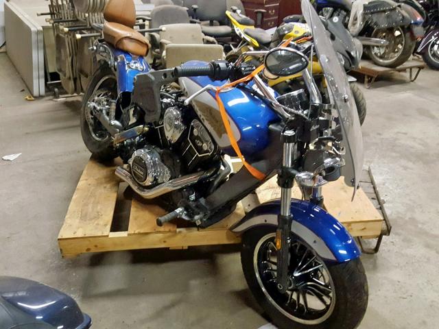 56KMSA006H3118771 - 2017 INDIAN MOTORCYCLE CO. SCOUT ABS BLUE photo 1