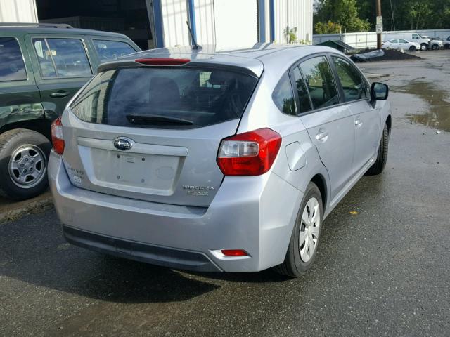 JF1GPAA64DH809873 - 2013 SUBARU IMPREZA BA SILVER photo 4