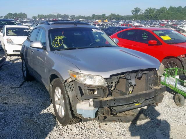 JNRAS08W54X201512 - 2004 INFINITI FX35 SILVER photo 1