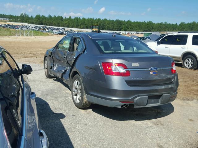 1FAHP2HW1BG109635 - 2011 FORD TAURUS SEL GRAY photo 3