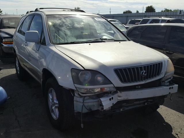 JT6HF10U6Y0122391 - 2000 LEXUS RX 300 WHITE photo 1