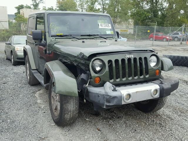 1J4FA54189L733264 - 2009 JEEP WRANGLER S GREEN photo 1