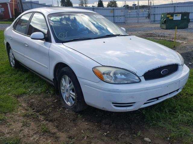 1FAFP56245A267483 - 2005 FORD TAURUS SEL WHITE photo 1