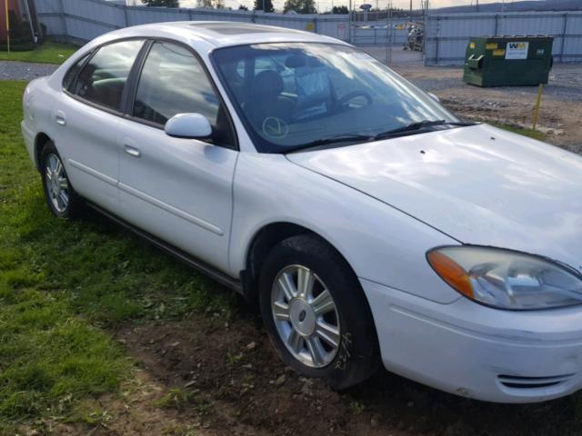 1FAFP56245A267483 - 2005 FORD TAURUS SEL WHITE photo 10