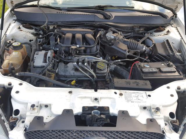 1FAFP56245A267483 - 2005 FORD TAURUS SEL WHITE photo 7