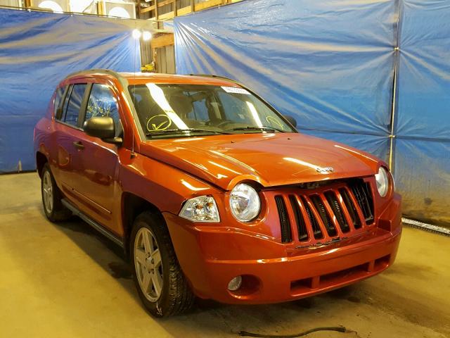 1J4NT4FB3AD537091 - 2010 JEEP COMPASS SP RED photo 1