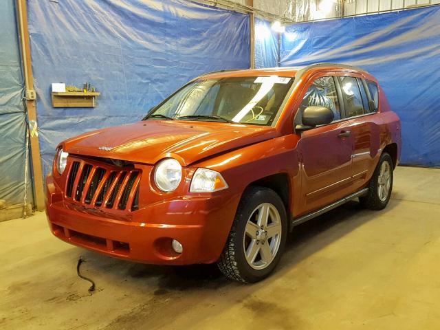 1J4NT4FB3AD537091 - 2010 JEEP COMPASS SP RED photo 2