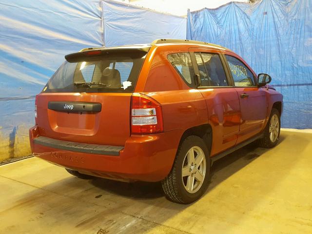 1J4NT4FB3AD537091 - 2010 JEEP COMPASS SP RED photo 4