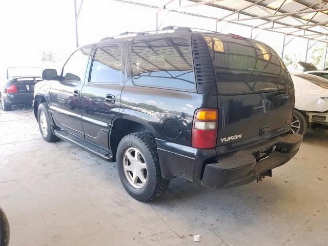 1GKEK63UX1J209263 - 2001 GMC DENALI BLACK photo 3