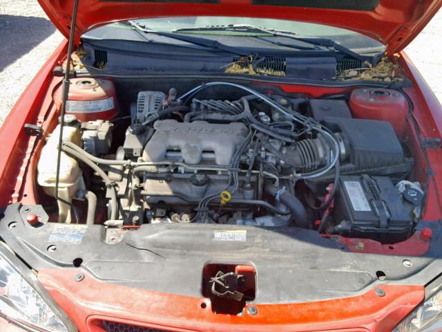 1G2NF52E84M638977 - 2004 PONTIAC GRAND AM S RED photo 7
