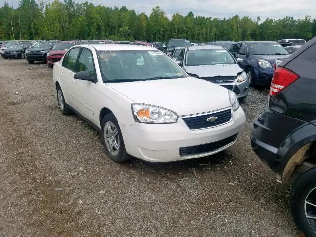 1G1ZS58N07F292084 - 2007 CHEVROLET MALIBU LS WHITE photo 1