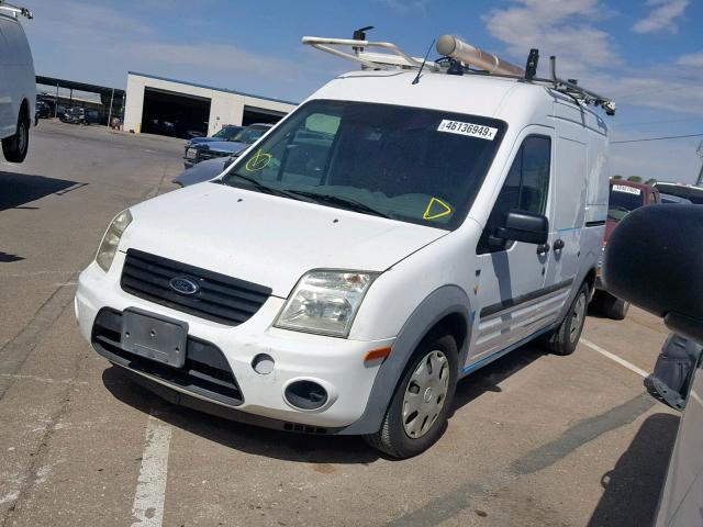 NM0LS7BN5DT139793 - 2013 FORD TRANSIT CO WHITE photo 2