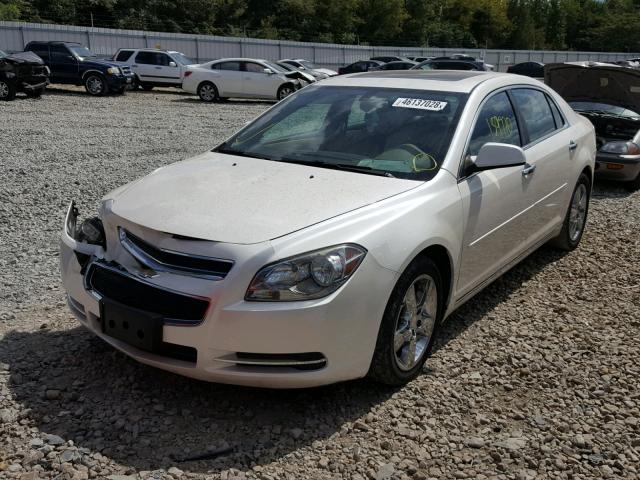 1G1ZD5E05CF295544 - 2012 CHEVROLET MALIBU 2LT SILVER photo 2