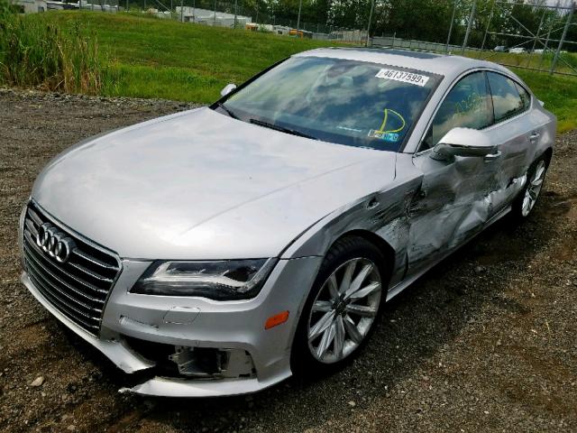 WAU3GAFC7CN061611 - 2012 AUDI A7 PRESTIG SILVER photo 2