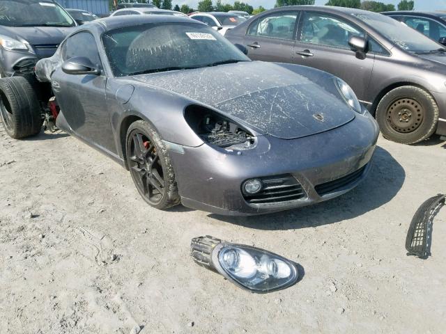 WP0AB2A84BU780305 - 2011 PORSCHE CAYMAN S GRAY photo 1