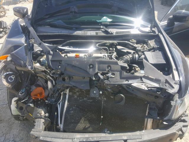 1HGCP2F85BA071405 - 2011 HONDA ACCORD EXL BLACK photo 7