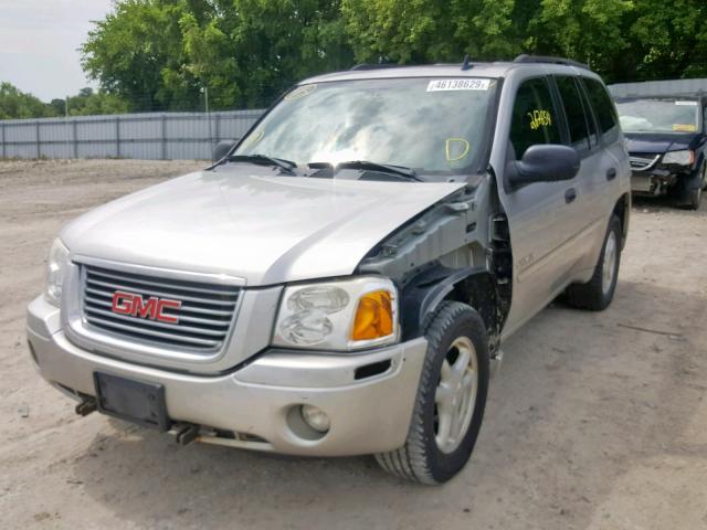 1GKDT13S362298363 - 2006 GMC ENVOY SILVER photo 2