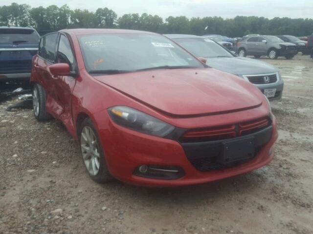 1C3CDFBA3DD225252 - 2013 DODGE DART SXT RED photo 1