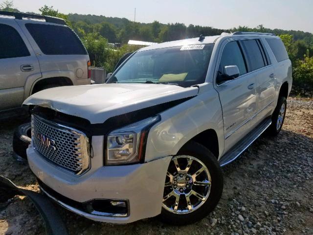 1GKS2JKJXFR147854 - 2015 GMC YUKON XL D WHITE photo 2