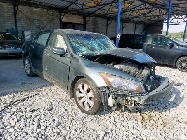 1HGCP36889A033859 - 2009 HONDA ACCORD EXL GREEN photo 1