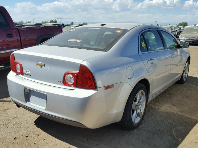 1G1ZH57B99F108172 - 2009 CHEVROLET MALIBU 1LT ვერცხლისფერი ფოტო 4