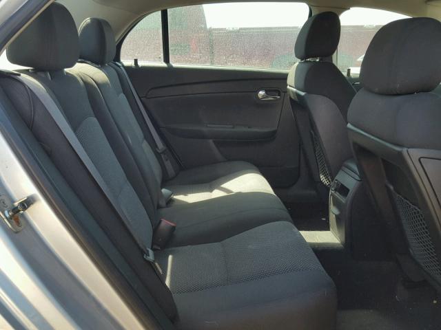 1G1ZH57B99F108172 - 2009 CHEVROLET MALIBU 1LT ვერცხლისფერი ფოტო 6