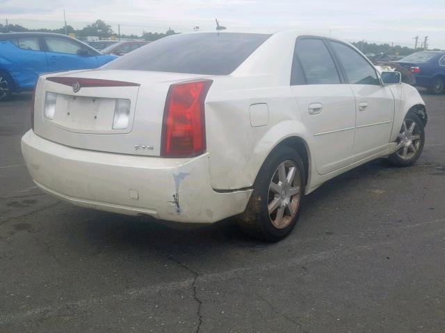 1G6DP567150161806 - 2005 CADILLAC CTS HI FEA WHITE photo 4