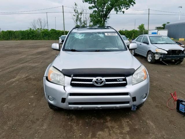 JTMBK31V386031329 - 2008 TOYOTA RAV4 LIMIT SILVER photo 9