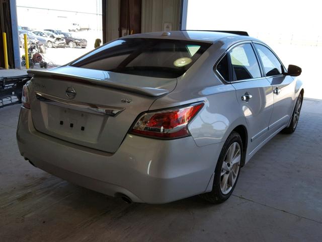 1N4AL3AP2FC458547 - 2015 NISSAN ALTIMA 2.5 SILVER photo 4