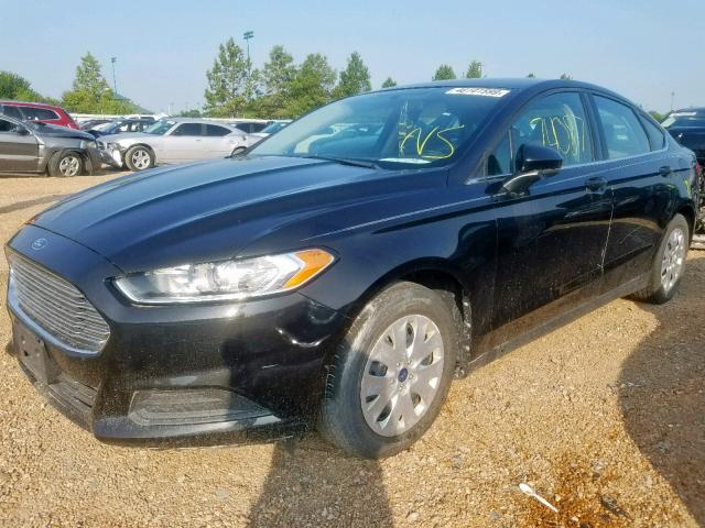 3FA6P0G79DR125387 - 2013 FORD FUSION S  photo 2