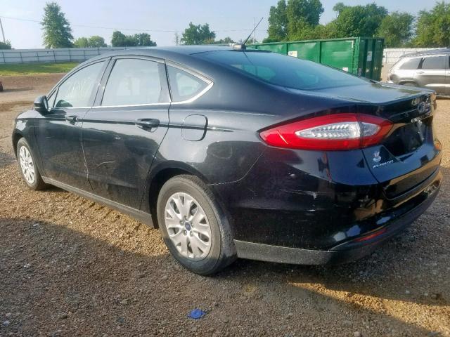 3FA6P0G79DR125387 - 2013 FORD FUSION S  photo 3