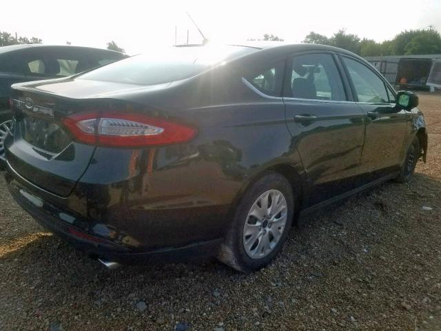 3FA6P0G79DR125387 - 2013 FORD FUSION S  photo 4