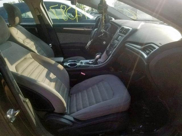 3FA6P0G79DR125387 - 2013 FORD FUSION S  photo 5