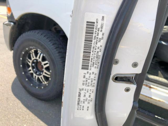 3D7UT2CL6BG527944 - 2011 DODGE RAM 2500 WHITE photo 10