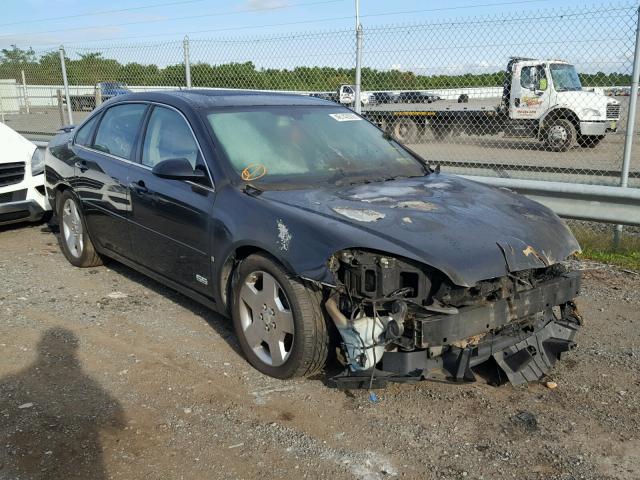 2G1WD58CX69371328 - 2006 CHEVROLET IMPALA SUP Қара фото 1